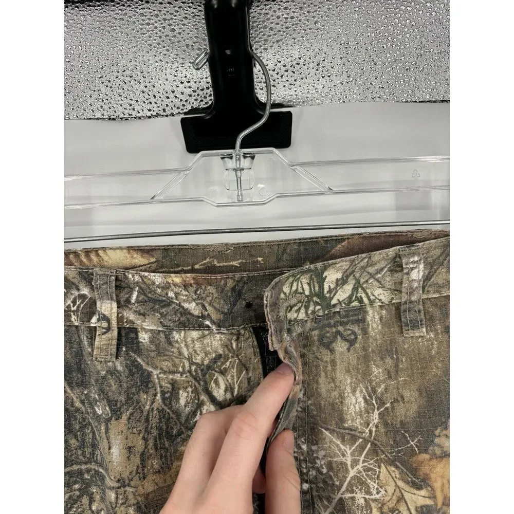 Shield Series S6 Realtree Camo Camouflage Cargo Chino Pants Mens Size 34x30‎